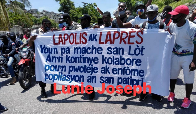 Une fois de plus, des policiers manifestent